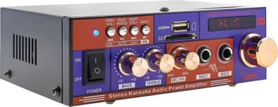 Enceinte portable AVIZAR Multifonction Bluetooth USB SD FM