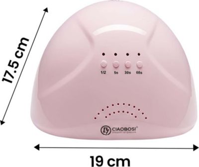 Lampe UV ongles AVIZAR Avizar Lampe de Séchage UV / LED 19W pou