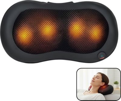 Coussin de voyage AVIZAR Électrique 24W avec 4 Têtes Rotatives