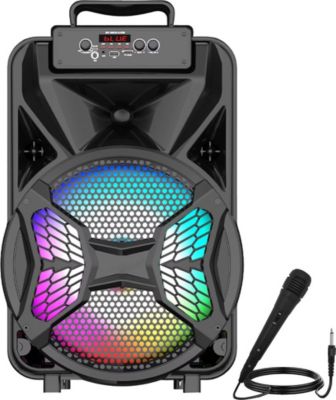Enceinte portable AVIZAR Portable Lumineuse 10W avec Micro