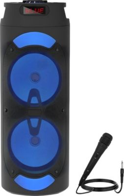 Enceinte portable AVIZAR Portable 10Wx2 avec Micro 57×21cm