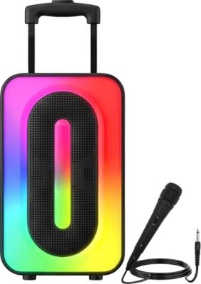 Enceinte portable AVIZAR Portable Lumineuse 2x5W avec Micro