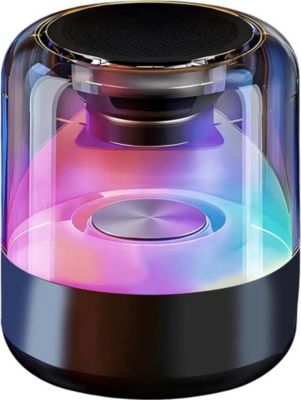 Enceinte portable AVIZAR Bluetooth 5W Portable avec Éclairage RGB