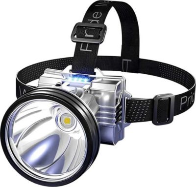 Lampe frontale AVIZAR 3 Modes Rechargeable Autonomie 10h