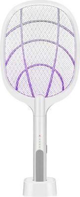 Raquette à insectes AVIZAR Avizar Raquette Électrique Anti-moustiqu