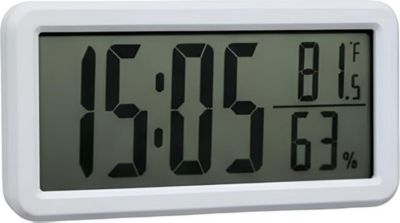 Radio réveil AVIZAR Moderne avec Thermomètre et Hygromètre