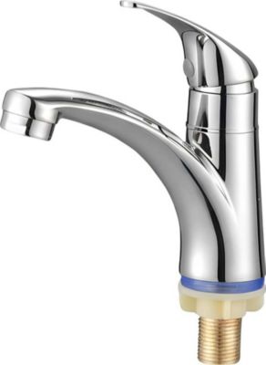 Robinet AVIZAR Eau Simple à Bec Courbé Finition Chromée