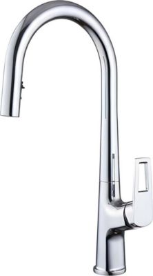 Robinet AVIZAR Encastré Extensible Bec Haut Double Mode