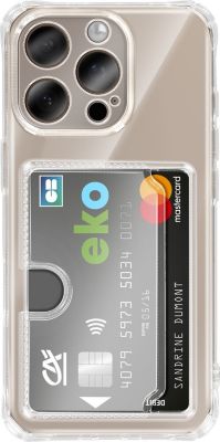 Coque AVIZAR pour iPhone 16 Pro avec Porte-carte