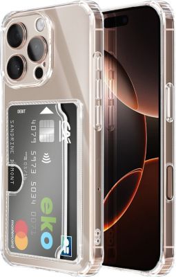 Coque AVIZAR pour iPhone 16 Pro Max avec Porte-carte