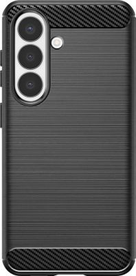 Coque AVIZAR pour Galaxy S26 Silicone Effet Carbone