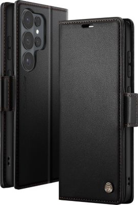 Etui CASEME Galaxy S26 Ultra Anti-RFID Effet Cuir