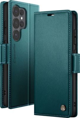Etui CASEME Galaxy S26 Ultra Anti-RFID Effet Cuir