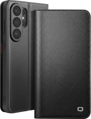Etui QIALINO pour Galaxy S26 Ultra en Cuir Effet Mat