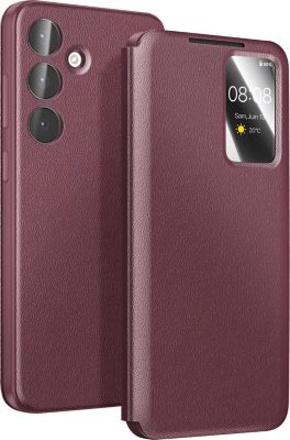 Etui AVIZAR Galaxy S25 FE avec Fenêtre Smart View