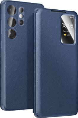 Etui AVIZAR Galaxy S26 Ultra avec Fenêtre Smart View