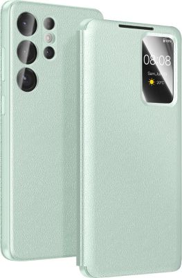 Etui AVIZAR Galaxy S26 Ultra avec Fenêtre Smart View