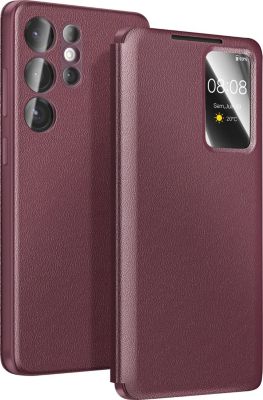 Etui AVIZAR Galaxy S26 Ultra avec Fenêtre Smart View