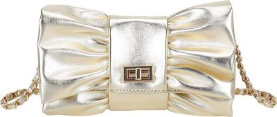 Pochette GALLANTRY Femme Métallisé Nœud Fermoir Rotatif