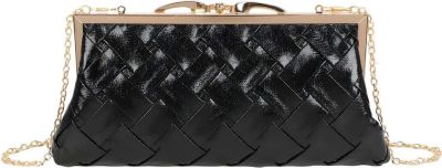 Pochette GALLANTRY Femme Tressé Verni Chaîne Bandoulière
