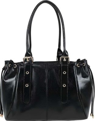 Sac bandoulière GALLANTRY Femme Aspect Verni avec Anses Réglables