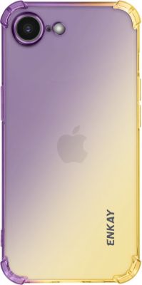 Coque ENKAY iPhone 17e Bumper en Silicone Dégradé