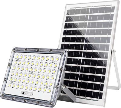 Lampe LED AVIZAR Solaire 9000K 10W avec Panneau Solaire