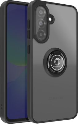 Coque AVIZAR pour Galaxy A37 Givré et Support Bague