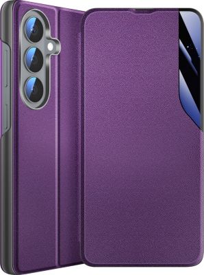 Etui AVIZAR pour Galaxy S26 Clapet Slim Bi-Matière