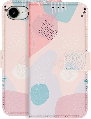 Etui AVIZAR pour iPhone 17e Motif Puzzle Portefeuill