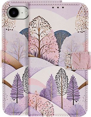 Etui AVIZAR pour iPhone 17e Motif Paysage Portefeuil