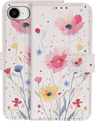 Etui AVIZAR pour iPhone 17e Motif Fleurs Portefeuill