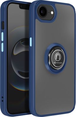 Coque AVIZAR pour iPhone 17e Givré et Support Bague