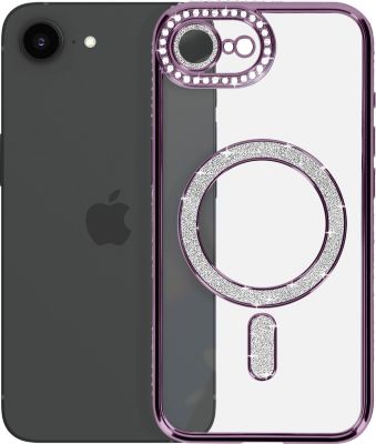 Coque AVIZAR pour iPhone 17e avec Contour Strassé