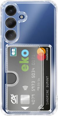 Coque AVIZAR pour Galaxy S24 /S25 avec Porte-cartes
