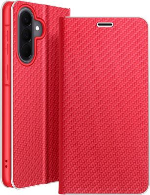 Etui AVIZAR Galaxy A57 Effet Carbone Cadre Métal