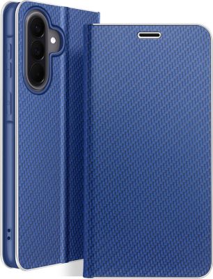 Etui AVIZAR Galaxy A57 Effet Carbone Cadre Métal