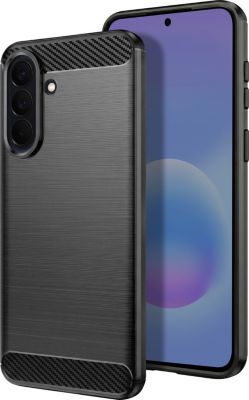 Coque AVIZAR pour Galaxy A57 en Silicone Effet Carbon