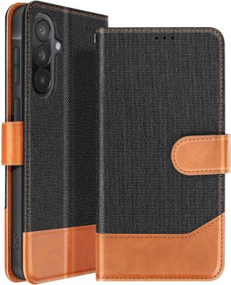 Etui AVIZAR pour Galaxy A57 Denim avec Porte-cartes