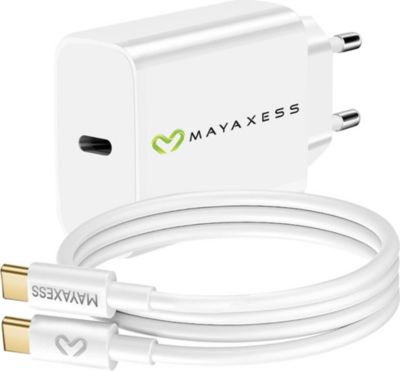 Chargeur MAYAXESS Mayaxess Chargeur Secteur pour iPhone 15