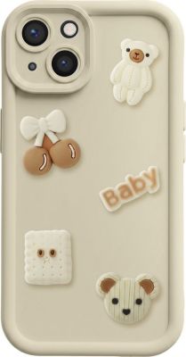 Coque AVIZAR pour iPhone 13 avec Motifs Nounours