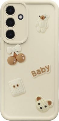 Coque AVIZAR pour Galaxy S25 / S24 Motifs Nounours