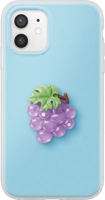 Coque AVIZAR pour iPhone 12 / 12 Pro Motif Raisin