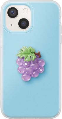 Coque AVIZAR pour iPhone 13 avec Motif Raisin en 3D