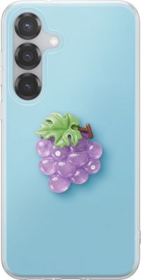 Coque AVIZAR pour Galaxy S24 / S25 avec Motif Raisin