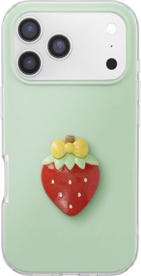 Coque AVIZAR pour iPhone 17 Pro Max avec Motif Fraise