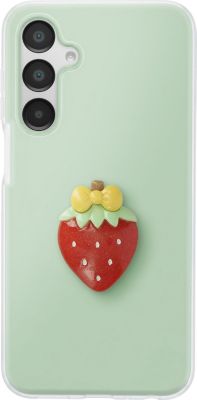 Coque AVIZAR pour Galaxy A16 avec Motif Fraise en 3D