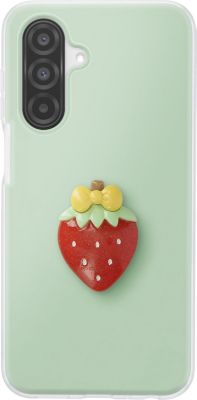 Coque AVIZAR pour Galaxy A26 avec Motif Fraise en 3D