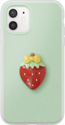 Coque AVIZAR pour iPhone 12 / 12 Pro Motif Fraise