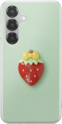Coque AVIZAR pour Galaxy S24 / S25 avec Motif Fraise